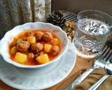 Foto langkah ke 10 dari resep Sebzeli sulu köfte (bakso kuah dg sayuran).