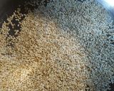 A picture of step 2 of Tahini Paste batch 2.