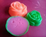 Foto langkah ke 2 dari resep Puding kaca mawar.