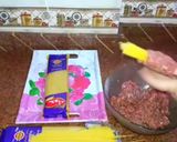 صورة لخطوة 1 من وصفة معكرونة ملفوفه بالكفته