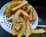 A picture of step 2 of Tricolour Fries (Jain).
