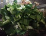 A picture of step 4 of Soya Chilli.