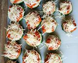 Mini pizza z cukinii krok przepisu 4 zdjęcie