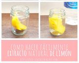 Foto del paso 1 de la receta: Extracto natural de limón