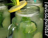 Foto del paso 1 de la receta: Agua de limón y pepino 🍋🥒🍋🥒🍃