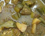 A picture of step 3 of Coconut with Pointed gourd Curry.