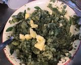 Une image de l'étape 6 de Duos de purées curcuma et spiruline.