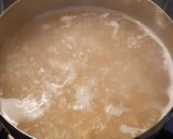 A picture of step 5 of Chicken pasta with sauce Bechamel.