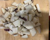 Foto del paso 1 de la receta: Pasta fresca con verduras y champiñones