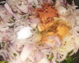 South Indian cuisine platter(dosa,sambar,chutney,potato veggie) recipe step 3 photo