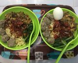 Foto langkah ke 11 dari resep Mie Ayam Jamur Bakso nyampur.