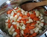 🧡Hagyományos - klasszikus - egyszerű borsóleves / Jucus módra🧡 recept fázis 1 fotója