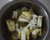 Foto langkah ke 1 dari resep Gulai ceker nangka muda (gori).