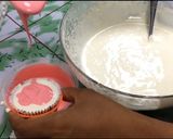 Foto langkah ke 4 dari resep Bolu kukus mekar tanpa soda anti gagal (hanya mixer 5menit).