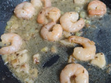 Camarones al pil pil (con ají verde)