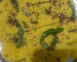 A picture of step 7 of Vegetable Dhokla.