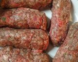 A picture of step 8 of Greek inspired Kofta.