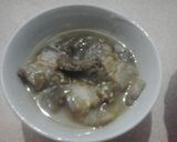 Hình bước làm 3 của món Cà tím kho Ba rọi...!