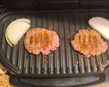 A picture of step 1 of George Foreman Green Chile Cheeseburgers.
