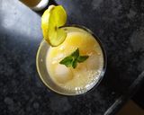 A picture of step 4 of Mango mojito.