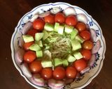 A picture of step 2 of California Farm Surimi Crab Louie Salad.