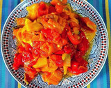 Foto del paso 9 de la receta: Ensalada de pimientos asados en salsa invertida del mismo asado