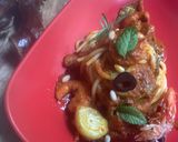 Une image de l'étape 7 de 🦐Spaghettis sauce crevettes 🦞anchois marinés.