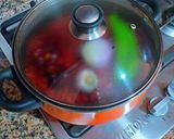 Foto del paso 4 de la receta: Alubias Rojas cocidas con bolas de acelgas y coles
