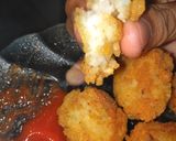 Foto langkah ke 4 dari resep Bola nugget nasi simple.