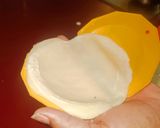 A picture of step 7 of Mava gujiya.