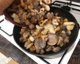 Foto del paso 1 de la receta: Bistec de ternera con guarnición de setas salteadas