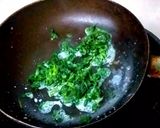 A picture of step 2 of Spinach and Cheese Spring Rolls.