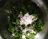A picture of step 1 of Bhaji vada.