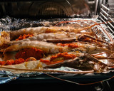 Foto del paso 5 de la receta: Langosta al horno con mantequilla de cilantro