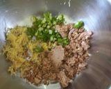 A picture of step 1 of Spicy patoto square.