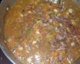 A picture of step 3 of Githeri.