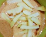 A picture of step 3 of Besan wale fries.
