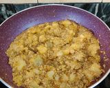 A picture of step 6 of Falahari chutney aloo.