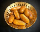 A picture of step 8 of Shakarkand Gulab Jamun.