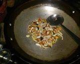 A picture of step 5 of Masala dosa.