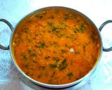 A picture of step 9 of Palak Moong dal tadka.