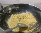 बेसन की बर्फी (besan ki barfi recipe in Hindi) रेसिपी चरण 2 फोटो