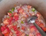A picture of step 2 of Balti Gosht.