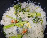 Foto langkah ke 3 dari resep Nasi Gurih Daun Jeruk.