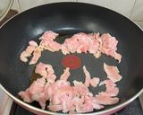麻油松板豬炒飯的食譜步驟2照片