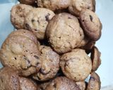 Foto langkah ke 6 dari resep Chocolate Chip Cookies ala Famous Amos.