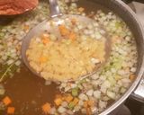 A picture of step 3 of Minestrina alla Cleo.