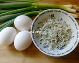 吻仔魚蔥蛋的食譜步驟1照片