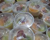 Foto langkah ke 5 dari resep Puding Susu Buah.