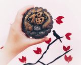 Hình bước làm 5 của món Bánh trung thu nướng nhân có sẵn!